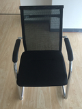 特价不锈钢弓形椅办公椅黑色网椅电脑椅职员椅会议椅椅子厂家直销