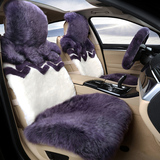 羊毛汽车坐垫 纯短羊剪绒 汽车用品通用座椅套 冬季新款全包座垫
