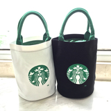 日本星巴克包手提帆布袋购物袋环保袋手拎袋便当包饭盒包饭盒袋