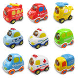 Q版回力车惯性车套装 儿童玩具车小车 小汽车惯性 婴儿益智玩具