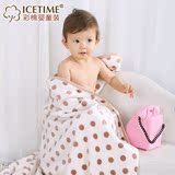 珊瑚绒毛毯 加厚儿童毛巾被 婴儿毯子 宝宝盖毯秋季床单毯空调毯