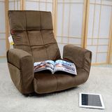 单人榻榻米宜家创意可爱日式懒人沙发折叠午休躺椅电脑扶手转椅