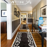 欧式走廊地毯客厅卧室书房满铺新古典后现代地毯 样板房地毯定制