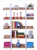 新款宜家特价钢木组合书架成人储物置物架货架展示架木架可定做