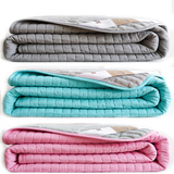 第2件半价秋冬季双层加厚珊瑚绒毯子毛毯法兰绒床单双面四季盖毯