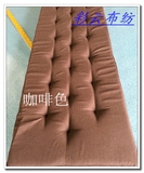 泡泡垫海绵垫纯色亚麻布厚坐垫地垫换鞋学生板凳坐垫长方形6厘米