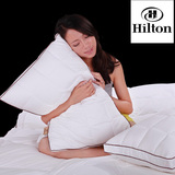 新品 希尔顿五星级酒店专用羽绒枕头 95方格枕芯鹅绒三层枕