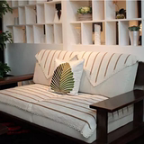 简约北欧美式布艺客厅沙发坐垫四季沙发罩沙发盖布扶手靠背巾坐垫