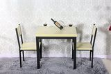一桌4椅小户型简约多功能钢木餐桌宜家折叠餐桌可伸缩饭桌子家用