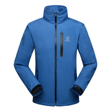 男士春季单层软壳冲锋衣正品 防风保暖加厚修身 运动登山滑雪服