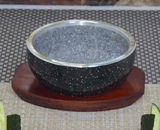 韩国拌饭石锅 天然石锅 韩式石碗 拌饭专用石碗 抗裂石锅 拌饭碗