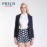 PRICH衣恋旗下女装15新品商场同款韩版修身西装PRJK51102C