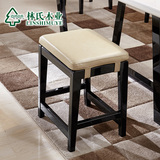 林氏木业简约现代软包餐椅组合小户型家用吃饭椅子单人家具BI2S*