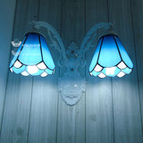 蒂凡尼灯具 欧式灯双头现代简约壁灯 镜前灯地中海壁灯卫浴灯