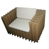 纸匠纸品沙发 纸三人双人单人特色折叠纸椅创意纸制家具原创推荐