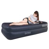 美国INTEX 充气床垫双人单人加厚户外加大双层垫子午睡床午休床