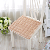 法莱绒防滑沙发垫欧式餐椅垫毛绒坐垫四季椅子垫可定做