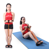 仰卧起做拉力器女瘦腰收腹机减肚子家用健身器材多功能脚蹬拉力器