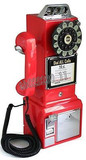 海外代购 电话机座机 1950年复古经典红绳 墙挂 家用