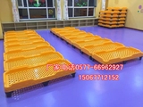 厂家批发幼儿园儿童专用PVC环保塑料床幼儿园床宝宝午休叠叠床