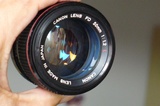 CANON FD 50 1.2L 红圈定焦镜头 奶油焦外，超越EF,已改EF口