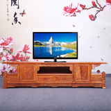 中国风仿古实木环保古典双层电视柜 明清古典原木家具 整装地柜