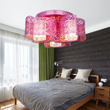 客厅灯具大气水晶灯欧式吊灯现代简约圆形遥控卧室温馨创意吸顶灯