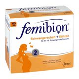 [直邮]德国Femibion400叶酸2段+DHA维生素孕妇专用孕13周起60天量