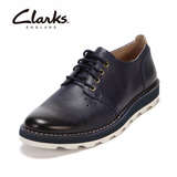 clarks真皮低帮男鞋运动休闲鞋英伦系带板鞋16新品牛皮皮鞋