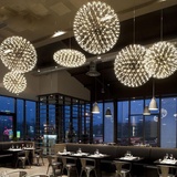 创意后现代满天星吊灯客厅餐厅吧台酒店工业圆球形LED灯饰