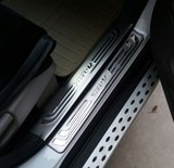 本田12-15款CRV汽车改装专用LED迎宾踏板不锈钢内外门槛条装饰条