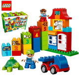 正品乐高LEGO儿童益智拼装积木玩具德宝系列豪华乐趣盒L10580新款