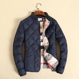 2015冬季男装新款外贸原单欧美大牌大码加厚修身商务男士棉衣外套