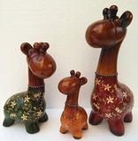 欧式创意树脂小鹿摆件吉祥礼品可爱鹿客厅博古架上摆设招财工艺品