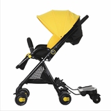 慕卡索婴儿推车后挂脚踏板小拖车二胎挂车尾站立滑板通用伞车配件