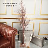 伊莎世家 闪光发光1.5米diy圣诞树装饰品 居家客厅圣诞节落地摆件