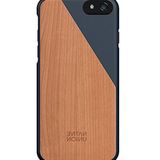 热卖Native Union苹果iPhone 6/6s/Plus实木质纹撞色手机壳保护套