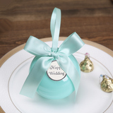 花半里喜糖盒子创意特色欧式婚礼糖盒tiffany蓝个性结婚喜糖成品