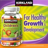 美国Kirkland Children's 儿童复合维生素咀嚼片软糖320粒/2瓶装