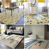 时尚高档地毯卧室现代简约地毯 客厅 茶几宜家样板间装潢定制地毯