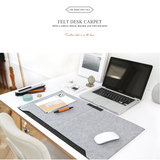 韩国 毛毡办公桌垫.台垫.超大鼠标垫.写字桌垫.多功能电脑键盘垫