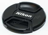 尼康 Nikon 77mm 印字 中間按 鏡頭蓋 附送鏡頭繩可防丟失