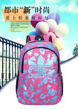 新款阿迪达斯男女双肩包涂鸦包三叶草背包韩版运动包学生书包包邮