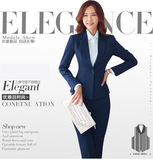 2016春夏新款韩版修身职业装套装小西装套装外套OL大码女装小西服