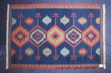 印度/阿富汗风格地毯 薄毯美式乡村 欧式田园 羊毛薄毯