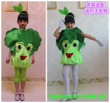 特价大人儿童水果白菜青菜油菜造型舞台表演服装 水果蔬菜演出服
