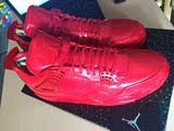 娃娃德国代购---篮球鞋Jordan 11 Lab 4全漆皮大红配色