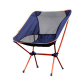 户外休闲折叠椅铝合金便携式靠背凳超轻野营露营钓鱼椅沙滩椅子