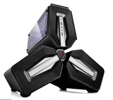 九州风神Tristellar MINI-ITX 游戏电脑主机箱 水冷静音机箱