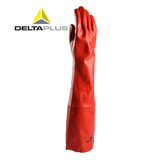 法国代尔塔201601硫化耐酸碱手套抗化学品溶剂手套劳保手套60cm
